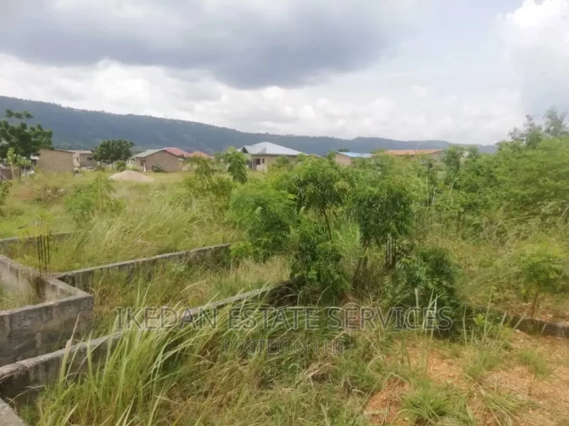 Land With 3 BDRM Foundation for Sale Dodowa Opata Junction-3