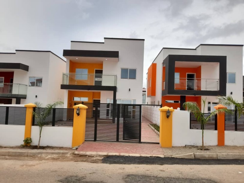 3 Bedroom with 1 bedroom staff quarters house for rent at airport hills tse- addo-2